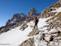 Salendo quota 2150m