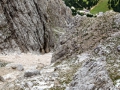 Tra i canaloni con vista gardeccia