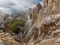 La gola sul Gardeccia