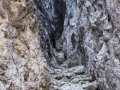 L'ingresso alla fessura