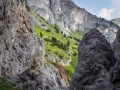 Vista dalla fessura